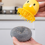 Cute Ducky Washing Dish Brush