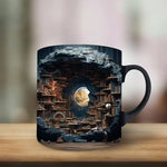 3D Library Mug