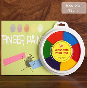 🌷Fun Finger Painting Kit🎨Enhances Children's Creation