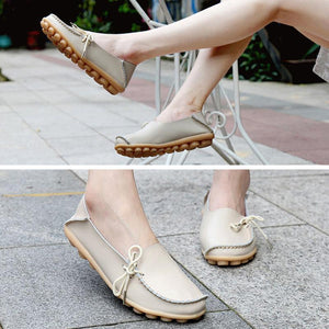 Women's Leather Loafers Moccasins