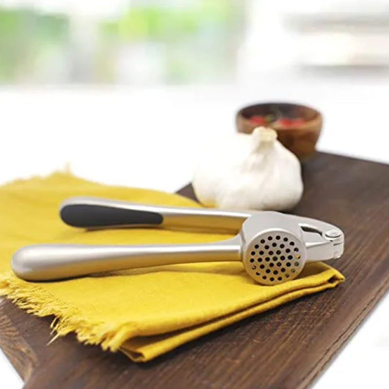 Stainless Steel Garlic Press