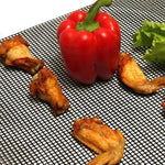 Non-stick BBQ grill mesh mat