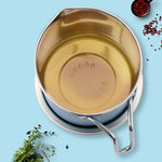 Stainless Steel Oil Strainer Storage Can