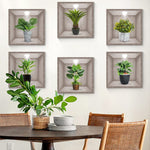 3D Flowers Vase Wall Sticker