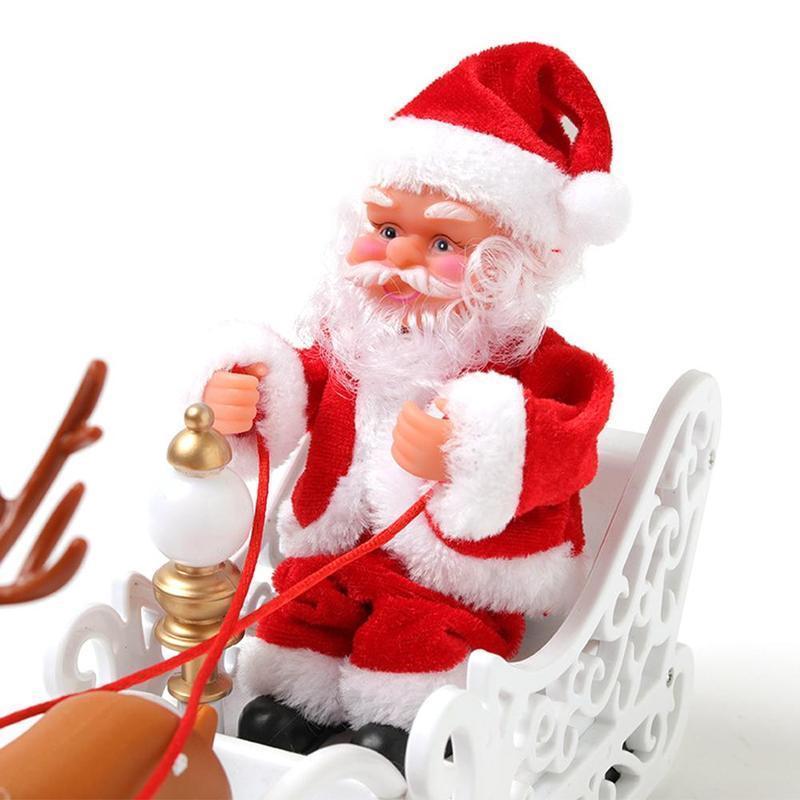 Electric Santa Claus Toys Music Deer