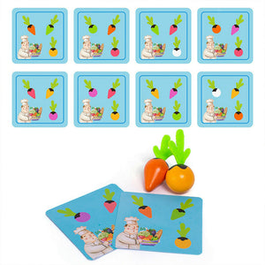 Vegetables Memory Game