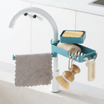 Double Layer Faucet Storage Rack