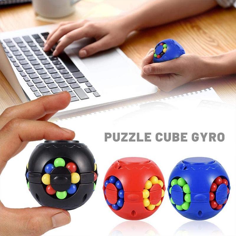 Magic Bean Rotating Cube Toy