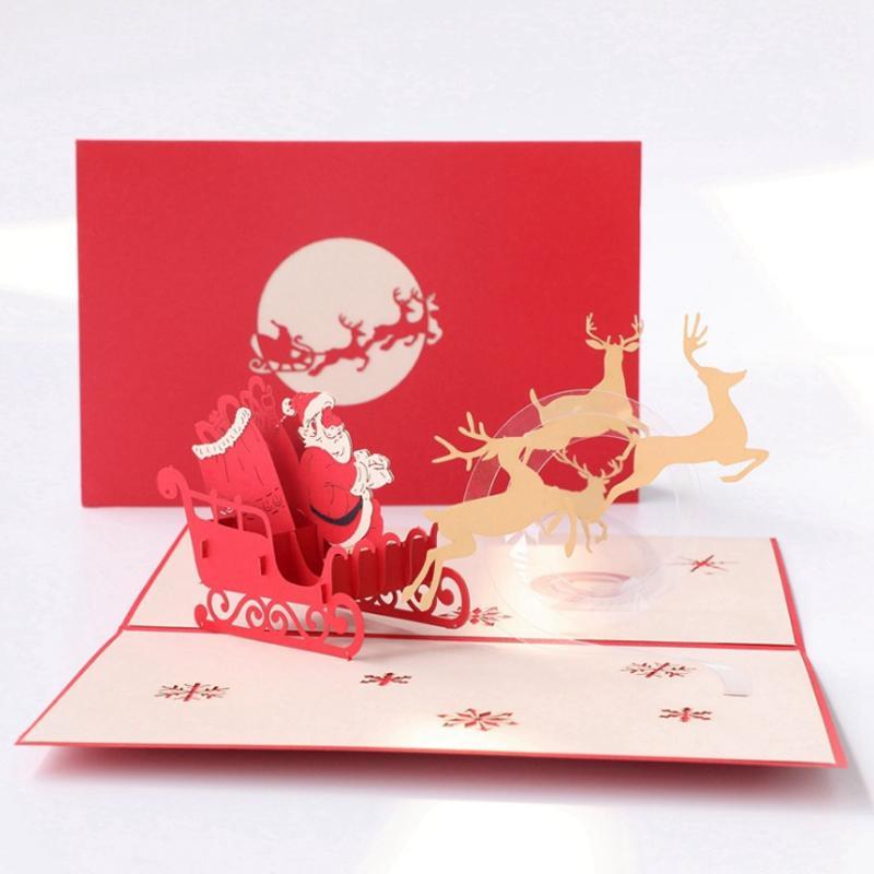 3D Christmas Pop Up Cards