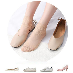 Ladies Fashion Lace Socks