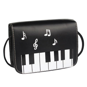 Piano Keys Music Note Shoulder Bag