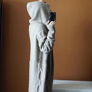 Women's Long Sweater Coat