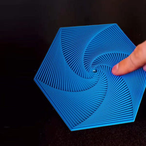 🌀3D-Printed Fractal Fidget Hexagon