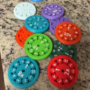 🔥2024 New Math Facts Fidget Spinners