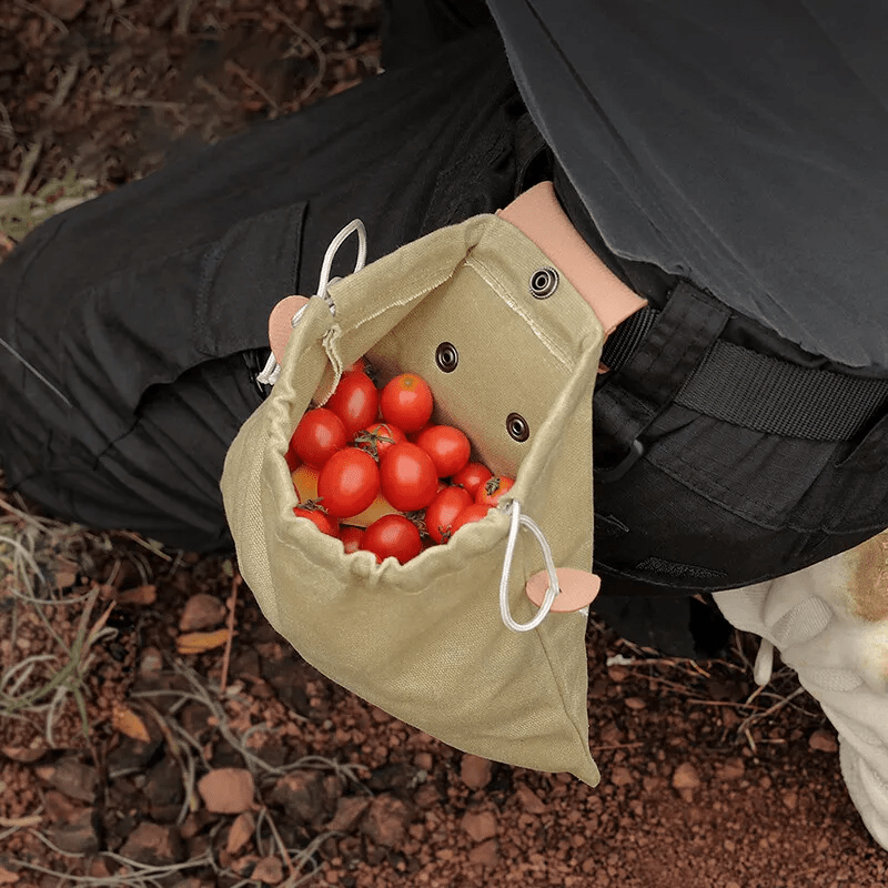 Foldable Canvas Belt Bag