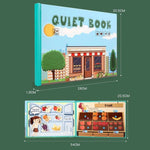 Busy Book for Kids to Develop Learning Skills Quiet Book Preschool Educational Toy