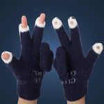 Cute Wool Knitted Gloves