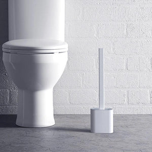 Silicone Toilet Brush and Holder Set