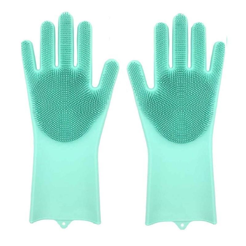 Magic Silicone Washing Gloves