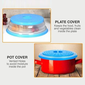 Collapsible Microwave Plate Cover