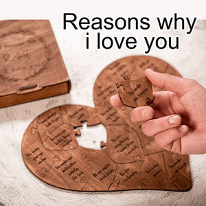 Wooden Heart Puzzle