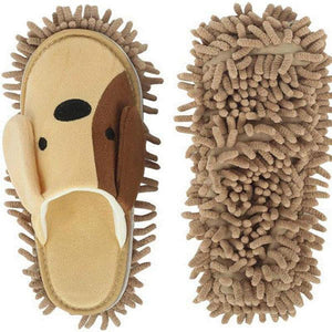 Plushy Feet Microfiber Slipper Mop