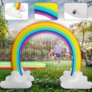 Inflatable Water Spray Rainbow Arch