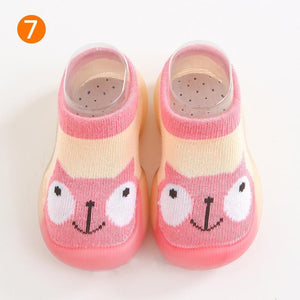 BabyFeet Adorable Animals - Non-Slip Baby Shoe-Socks