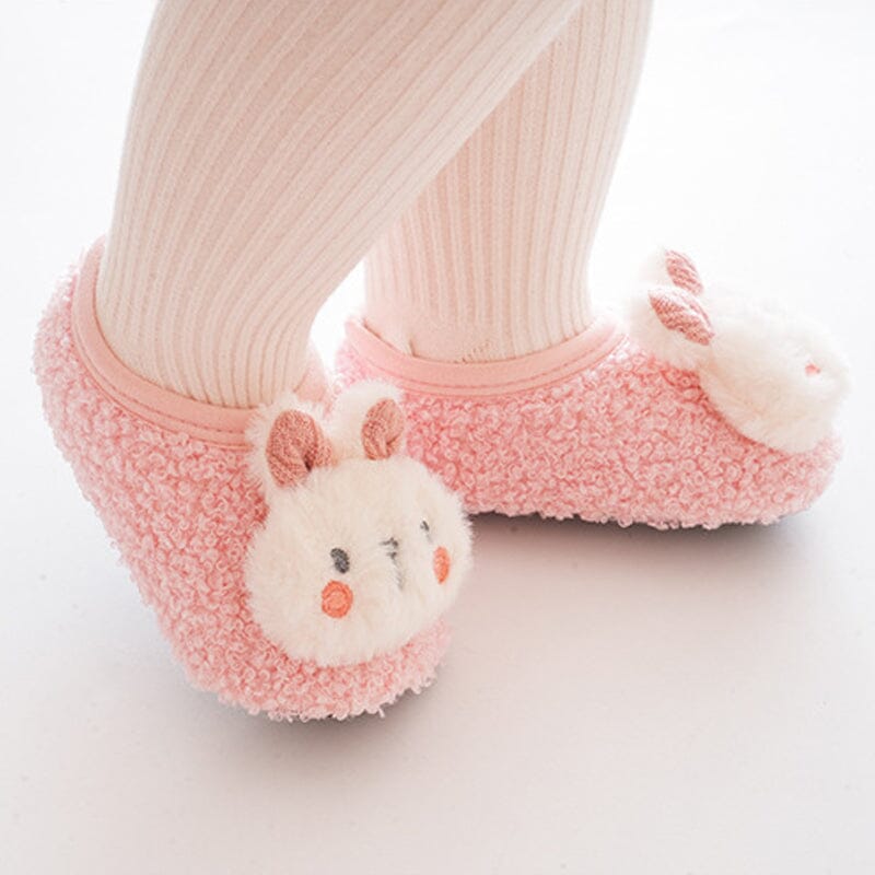 Cute Fur Baby Sock Shoes