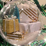 Christmas tree decoration transparent ball