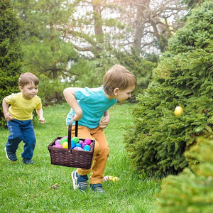 Copy of Easter Eggs Filled With Pull-Back Construction Vehicles