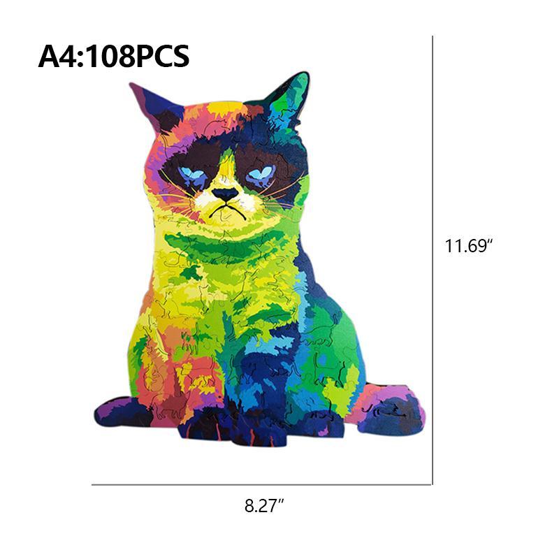 Rainbow Cat Puzzles