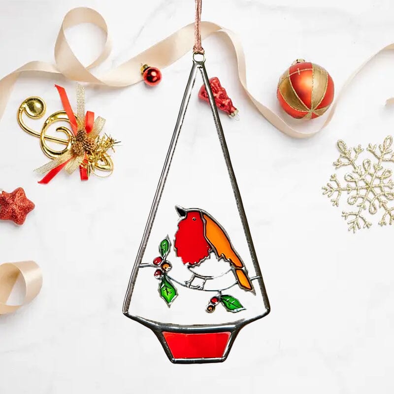 ✨Stained Glass Christmas Ornament🎄