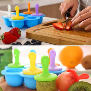 Mini Silicone Popsicle Mold Set