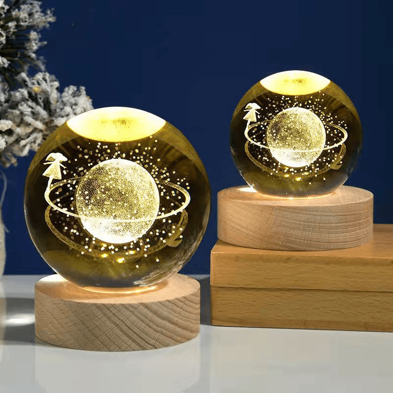 Glowing Crystal Ball Night Light