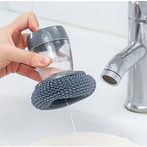 💦Kitchen Soap Dispensing Palm Brush💦