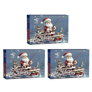 Presale>>24 Days Christmas Countdown Fish Tackle Set