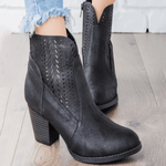 Women Thick Heel Platform Boots