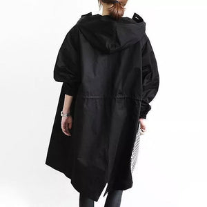 Temperament Waist Long Sleeve Coat