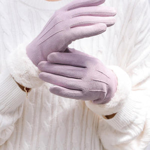 Thickened Chamois Gloves