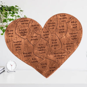 Wooden Heart Puzzle