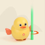 Cute swinging chicken toy