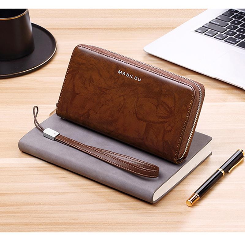 Unisex RFID Long Wallet