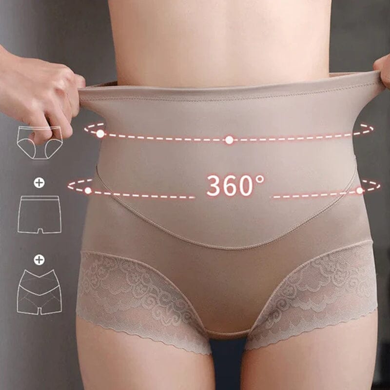 High Waist No Trace Tummy Tuck Panties