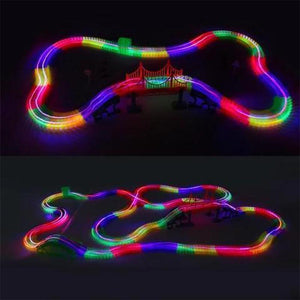 Glow Race Car Track