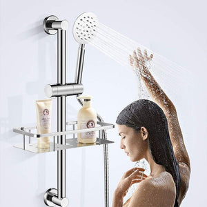 Adjustable Shower Head Holder For Slide Bar