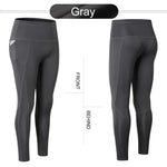 High Waist Yoga Pants with Telescopic Drawstring