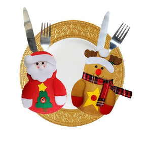 Christmas Tableware Holders Set (12 PCs)