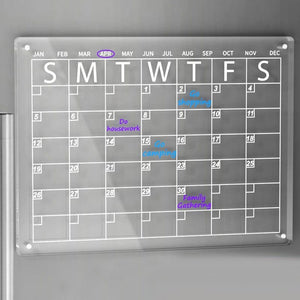 Magnetic Acrylic Calendar