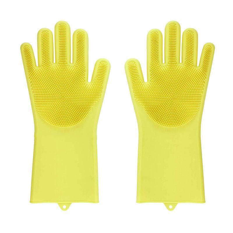 Magic Silicone Washing Gloves